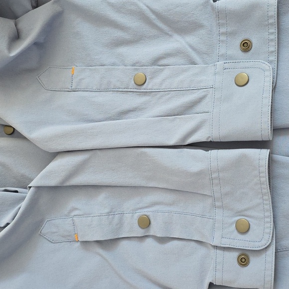 Orvis Trout Bum Blue Mens Vented Shirt.  Size XXL - Picture 12 of 14